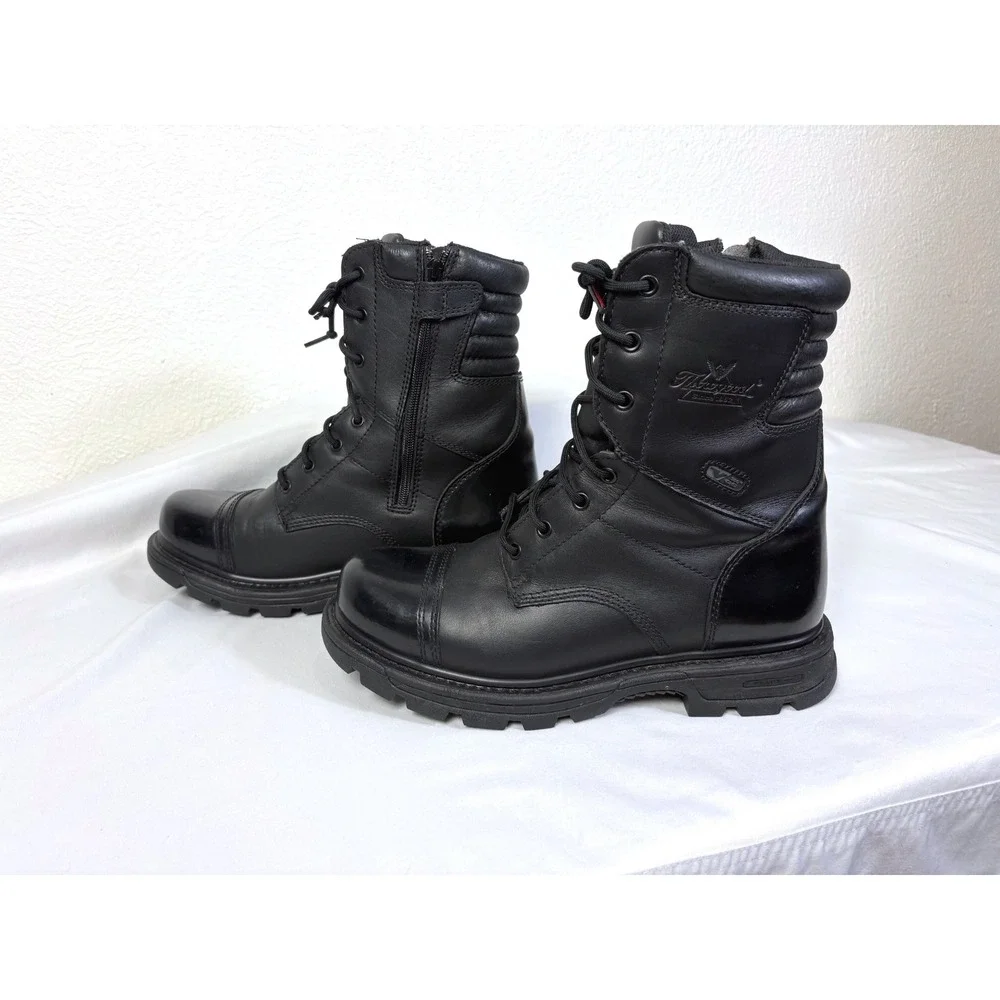 Thorogood GEN-Flex2 Series 8-inch Tactical Side-Zip Jump Boots Size 10.5 Combat